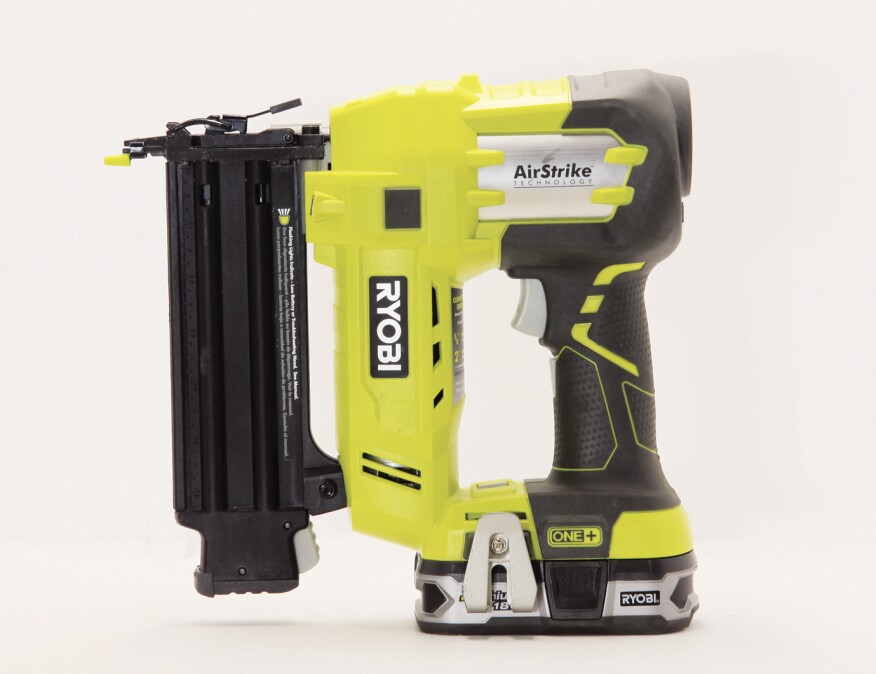 Ryobi P320 Cordless Brad Nailer Tools of the Trade Nail Guns, Tool
